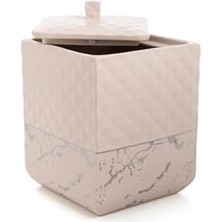 Skygo Nero Bej Çöp Kovası