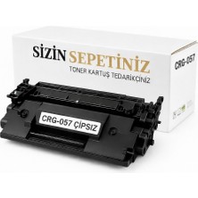 Sizinsepetiniz Canon CRG057 Çipsiz Toner | I-Sensys MF443DW MF445DW MF449X Uyumlu