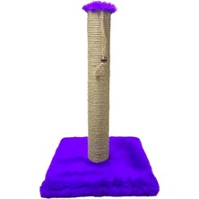 Feyza Design Mor Kedi Tırmalama Tahtası 47 Cm, Şık ve Dayanıklı Tırmalama Ürünü
