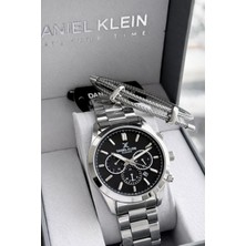 Daniel Klein Italyan Tasarım Bileklik Hediyeli 2 Yıl Garantili Çelik Kordon Erkek Kol Saati Y14259.2