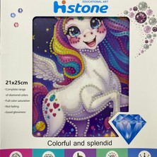 Elegantshop 5d Yapışan Boncuk Goblen Mozaik Tablo Pano 21*25 cm At