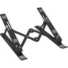 Skygo SL-AL10 Siyah Alüminyum Katlanabilir Laptop Stand