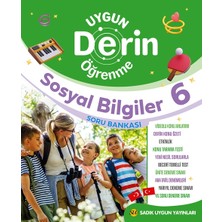 6. Sınıf  Sosyal Bilgiler Soru Bankası Derin Öğrenme Serisi