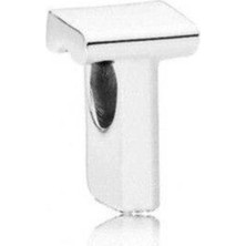 Kumi Bileklik Ve Kolye Için Harf Gümüş Kaplama Charm