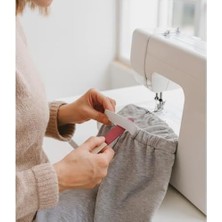 Skygo 2 cm Genişlikte Beyaz Esnek Lastik Şerit – 10 Metre Dikiş, Giyim ve El Sanatları Için Dayanıklı Elastik Bant