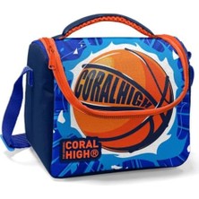 Skygo Mavi Turuncu Okul Beslenme Çantası - Erkek Çocuk