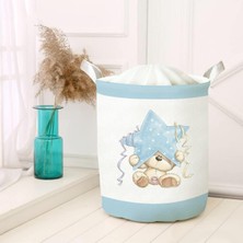 Skygo Çok Amaçlı Oyuncak Saklama Kutusu Kirli Çamaşır Piknik Sepeti Katlanır Düzenleyici Keçe Model 40011