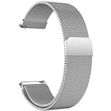 Skygo Gt3 46MM Milanese Loop Kordon Gümüş