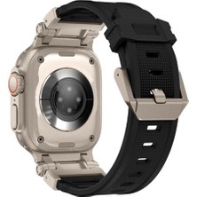 Skygo 45MM 44MM 42MM 49MM Uyumlu Kordon Hiron Premium Metal Aparatlı Kopma Karşıtı Kordon Spor Rahatsız Etmeyen Ultra 2/1 9 8 Se 7 6 5 4 3 2 1 Serisi Uyumlu Kordon