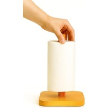 Skygo Bambu Kağıt Havluluk Doğal Ahşap Mutfak Tezgahı Için Dikey Kağıt Havlu Standı Modern Şık Tasarım Dayanıklı Kolay Temizlenir Kaymaz Tabanlı Pratik Kağıt Havlu Tutucu Organizer (Kare)