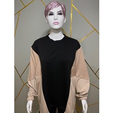 Luniva Kadın Günlük Rahat Takım – Bej Ton Detaylı, Modern Kesim)