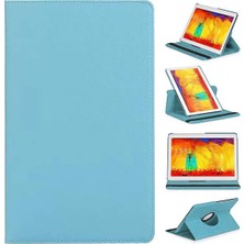 Skygo Kılıf Merkezi Mediapad T3 7.0 Inç BG2-W09 Kapaklı Yatay Dikey 360 Derece Dönerli Kılıf, Standlı, Mavi