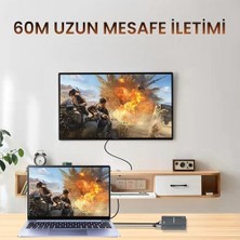Skygo 1080P Full Hd 60Hz HDMI Kvm Extender 60 Metre CAT5E/6 HDMI Menzil Genişletici Uzatıcı