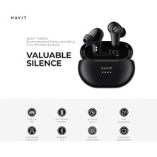 Skygo TW915E Enc Tws Bluetooth 5.2 Kulaklık - 4 Mikrofonlu, Çift Cihaz Desteği