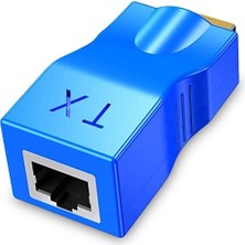 Skygo HDMI Uzatıcı, Dds-Dudes HDMI - Ethernet Ağ Kabloları Uzatma Dönüştürücü Tekrarlayıcı, CAT5E Cat6 1080P Üstü 30 M Uzatıcı Hdtv Stb DVD Ps4 Için Uygundur