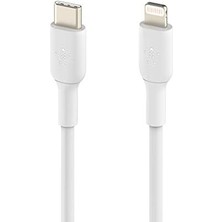 Skygo Usb-C - Lightning Kablosu (Hızlı Şarj Kablosu) Hızlı Şarj Mfi Sertifikalı Usb-C Kablosu (Beyaz, 1 M)
