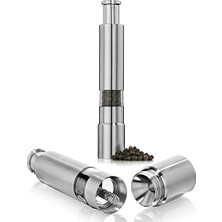 Skygo Çelik Manuel Basmalı Karabiber Tuz Değirmeni, Basmalı Karabiber Tuz Öğütücü