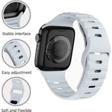Skygo 45MM, 44MM, 42MM Serileri ile Uyumlu Yumuşak Silikon Spor Kordon – Su Geçirmez, Konforlu ve Şık – Spor, Günlük, Fitness & Egzersiz Için, Dayanıklı Saat Kayışı