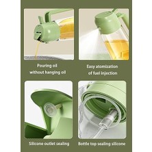 Skygo Nıkkıer Pişirme Için Yağ PÜSKÜRTÜCÜ,470ML Zeytinyağı Püskürtücüsü,hava Fritözü Için Yağ Püskürtücüsü,salata,barbekü,kavurma