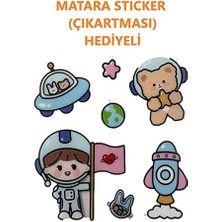 Skygo Büyük Boy 2000ML 2litre Pipetli/pipetsiz Kullanım Çift Renk Motivasyon Matarası