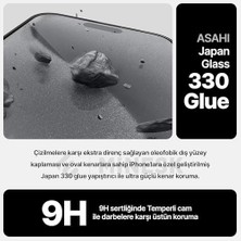 Skygo Magıc Glass 14 Pro Max Için Otomatik Hizalama Aparatlı Ekran Koruyucu (Güçlendirilmiş Temperli Cam) Takılırken Toz Toplama Özellikli (14 Pro Max)