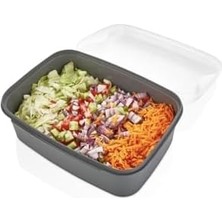 Skygo Rendeli Saklama Kabı 4500 ml Gri, Gri