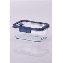 Skygo Glace Vakumlu Cam Saklama Kabı 800 ml Mavi