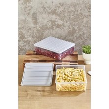 Skygo Nora 2'li 4 Lt. Saklama Kabı Açık Gri