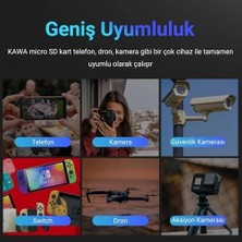 Skygo Endurance U3 V30 100MB/S Okuma 40MB/S Yazma 128GB Micro Sd Hafıza Kartı