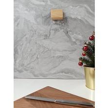 Skygo Mct Ahşap Mıknatıslı Duvara Monte Dişbudak Ahşap Bıçak Bloğu ve Bıçak Tutucu - 2 Bıçak Kapasiteli