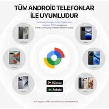 Skygo Lifetag ile Uyumlu Smart Tag Için Lisanslı Akıllı Takip Cihazı - Siyah (Sadece Androıd ile Uyumludur)