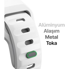 Skygo 42-44 - 45-49 mm ile Uyumlu Dynamic Serisi Silikon Kordon, Güçlendirilmiş Silikon ile Uzun Ömürlü Kullanım ve Şık Tasarım Kordon