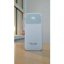 Skygo H9 20000 Mh Pd 20W ve USB 22.5W Fast Hızlı Şarj Dahili Type C ve Lightning Kablolu Dünya Standartlarına Uygun Polymer Batarya Birebir Amper LCD Göstergeli Powerbank