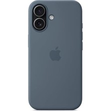 Skygo 17 Için Magsafe Özellikli Silikon Kılıf - Demir Mavisi ​​​​​​​