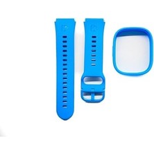 Skygo 5 Plus Akıllı Saat Yedek Kayışı – Kasa Kordon Set – Mavi