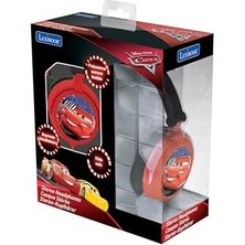 Skygo Pixar Arabalar Mcqueen Kulaklık, Sınırlı Ses Gücü, Katlanabilir ve Ayarlanabilir, Kırmızı/siyah, HP010DC