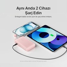 Skygo Boostcharge Power Bank, Entegre Kablolu Taşınabilir Şarj Cihazı 10K Pd 20W - Usb-C Güç Dağıtımı, Power Bank 16 Serisi, iPad Pro, Galaxy S24 ve Daha Fazlası Için Hızlı Şarj