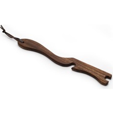 Skygo Ipswich Fırın Rafı Itme/çek, Akasya Ağacı Kahverengi 1,3 x 3,8 x 33 cm