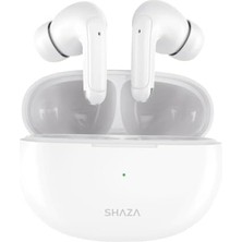 Skygo Shaza Air8 4 Mikrofonlu Enc+Anc 400 Mah Tws Silikonlu Bluetooth Kulakiçi Kulaklık Beyaz