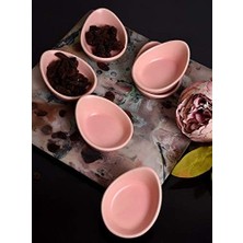 Skygo Açık Pembe Mini Gondol Çerezlik/sosluk 8 cm 6 Adet