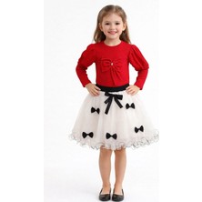 love Kurdeleli Tütülü Beli Lastikli Etek