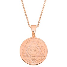 Skygo ​925 Ayar Gümüş Süleyman Mührü Gümüş Kolye