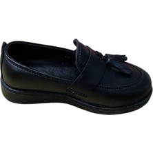 Güven Kundura Çocuk Düz Taban Püsküllü Ayakkabı