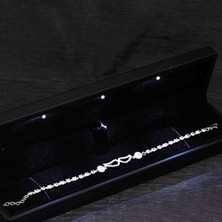 Skygo Gümüş Işıklı Kutulu Melek Kanadı Kadın Bileklik