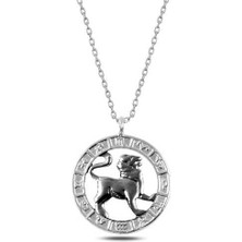 Skygo 925 Ayar ​​gümüş Aslan Burcu Kolye