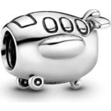 Kumi Bileklik Ve Kolye Için 925 Ayar Uçak Gümüş Charm