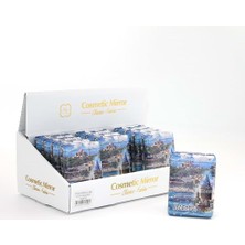 Skygo Taşlı Istanbul Tasarımı El Aynası Kalın