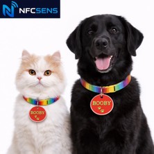 NFCSENS Evcil Hayvanlar Için Nfc Iletişim Tasması