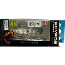 Savage Gear Vib Blade 4gr 3.5cm Vibrasyon Jig Yem Zebra Glow