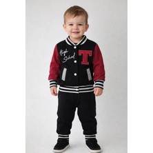 love 3 Iplik Şardonlu Erkek Çocuk Takım